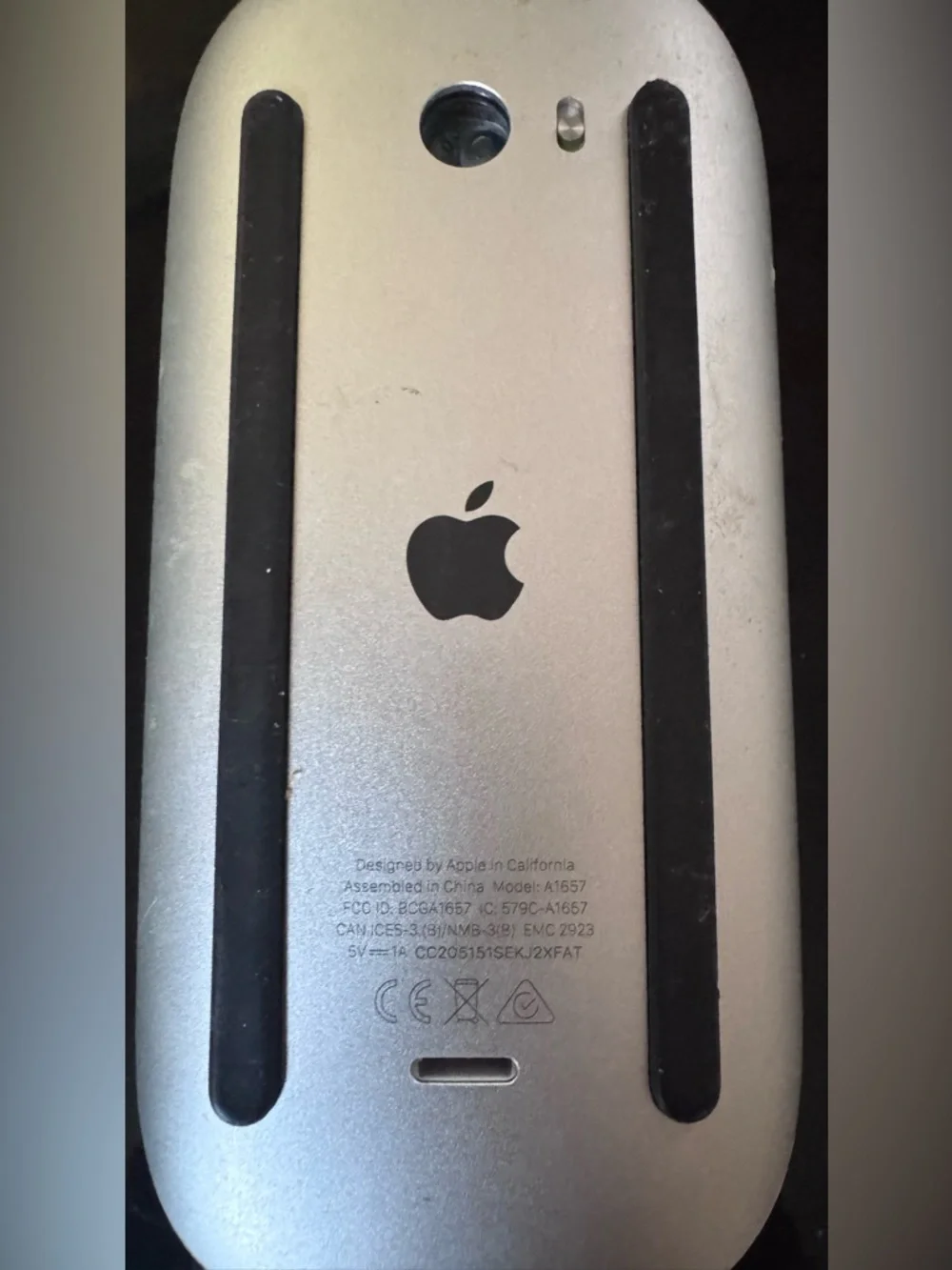 Apple Magic Mouse 2 White Silver Wireless Rechargeable Tested Working